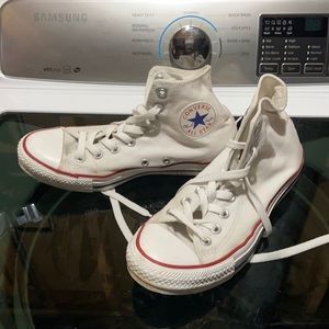 8.5 converse high tops!